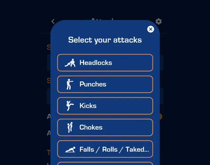 Select your attacks